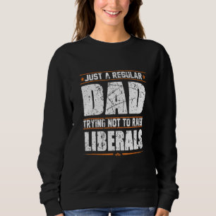Nur ein regelmäßiger Vater, der versucht, die Libe Sweatshirt
