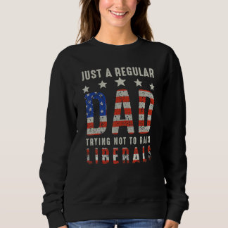 Nur ein regelmäßiger Vater, der versucht, die Libe Sweatshirt