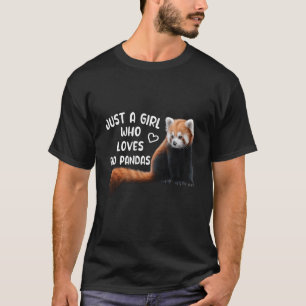 Nur ein Roter-Panda-Liebhaber T-Shirt