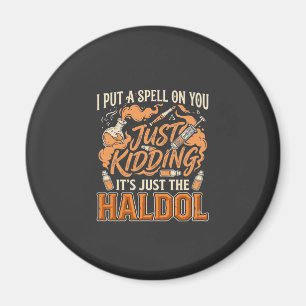 Nur ein Scherz Haldol Halloween Trankflasche Syrin Magnet