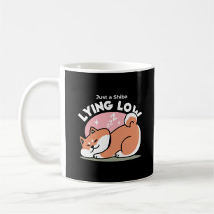 Nur ein Shiba, der niedrig fliegt: Niedliches Shib Kaffeetasse