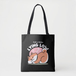 Nur ein Shiba, der niedrig fliegt: Niedliches Shib Tasche