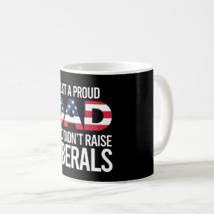 Nur ein stolzer Vater, der den Vater der Liberalen Kaffeetasse