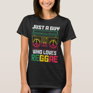 Nur ein Typ, der Reggae Music Jamaica Lieben Vinta T-Shirt