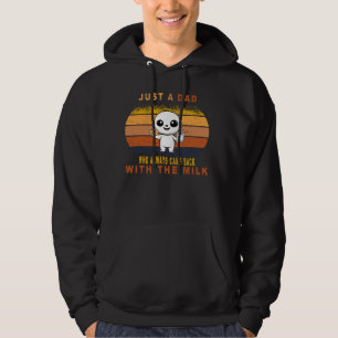 Nur ein Vater, der immer wieder mit dem Milchrücks Hoodie
