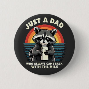 Nur ein Vater, der immer wieder mit der Milch zurü Button