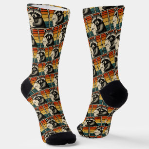 Nur ein Vater, der immer wieder mit der Milch zurü Socken
