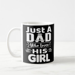 Nur ein Vater, der sein Mädchen Liebe Kaffeetasse