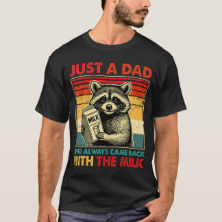 Nur ein Vater mit dem T - Shirt der Milchväter