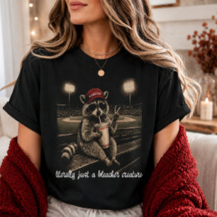 Nur ein Waschbär auf den Tribünen Sport T-Shirt