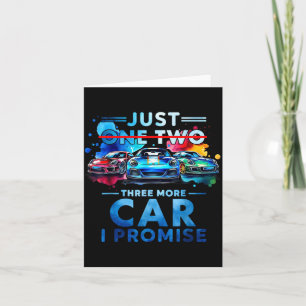 Nur ein zwei drei weiteres Auto, ich verspreche, l Dankeskarte