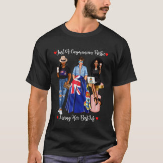 Nur eine Caymanische beste Freundin, die ihr beste T-Shirt