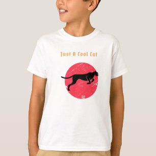 Nur eine Coole Katze - Panther T-Shirt