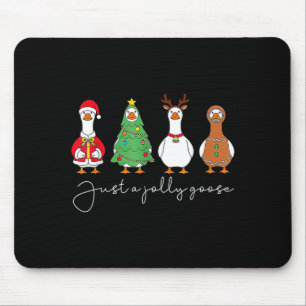 Nur eine fröhliche süße Gans Lustige fröhliche Gan Mousepad