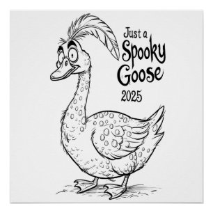 Nur eine geile Gans Sonniges Halloween 2025 & Sp Poster