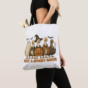 Nur eine gruselige Gans Halloween für Junge Mädche Tasche