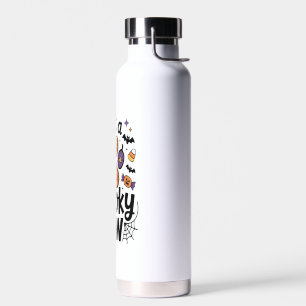Nur eine gruselige Pfote PNG, Hund Halloween Trinkflasche