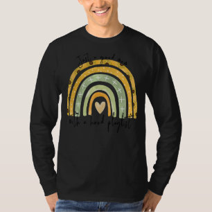 Nur eine gute Mama mit einer Sonnenblume auf der H T-Shirt
