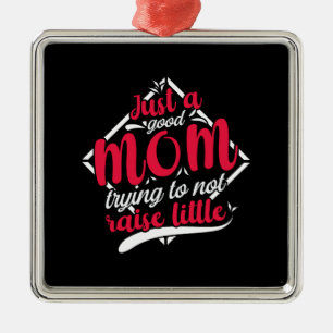 Nur eine gute Mama Ornament Aus Metall