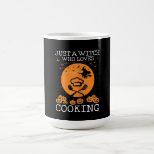 Nur eine Hexe, die Kochen liebt Coole Chef-Gesch Kaffeetasse