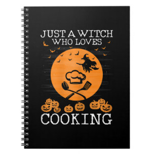 Nur eine Hexe, die Lieben kochen COOLER KOCH Notizblock