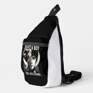 Nur eine junge Liebe für Elefanten Crossbody Bag