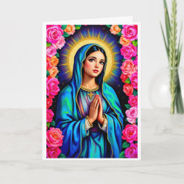 Nur eine kleine Notiz Jungfrau, die Mary eine Text Karte