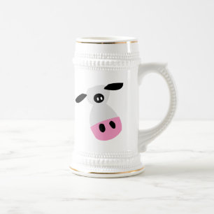 Nur eine Kuh Bierglas