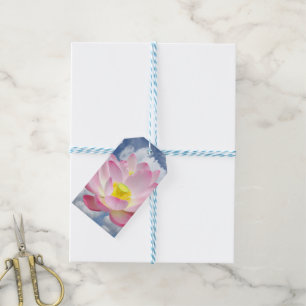 Nur eine Lotus-Blüte + Ihr Text u. Ideen Geschenkanhänger