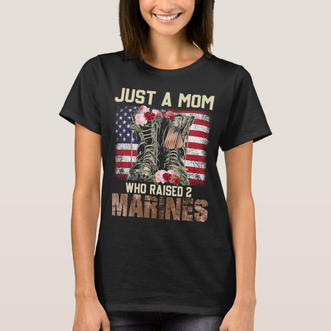 Nur eine Mama, die amerikanische Flaggengeschenke  T-Shirt (Vorderseite)