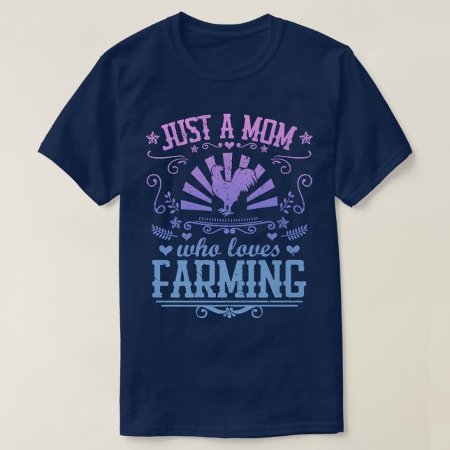 NUR EINE MAMA, DIE LIEBEN, DIE FANGEN Hähnchen Bau T-Shirt (Design vorne)