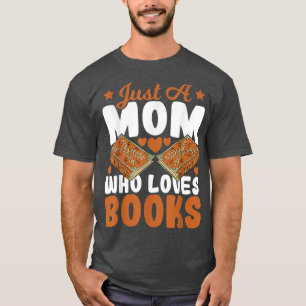 Nur eine Mama, die Lieben über Mama buchen T-Shirt