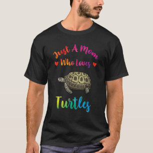 Nur eine Mama, die Schildkröten-Schildkröten-Mütte T-Shirt