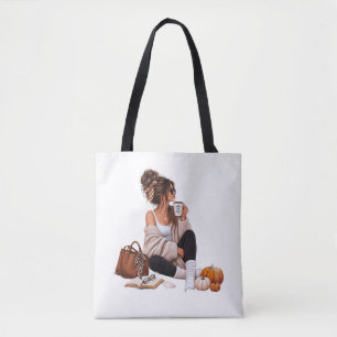 Nur eine Mama Gemütlicher Herbst Mutterliebe Tasche