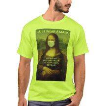 NUR EINE MASK Mona Lisa Hohe Sicht
