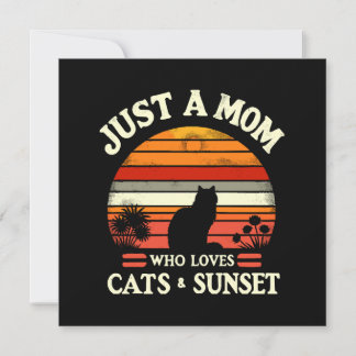 Nur eine Mutter, die Katzen Liebe