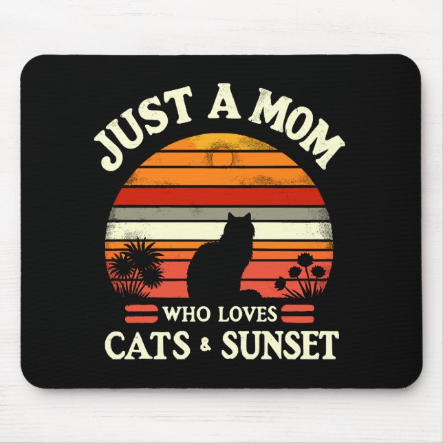 Nur eine Mutter, die Katzen Liebe Mousepad (Vorne)