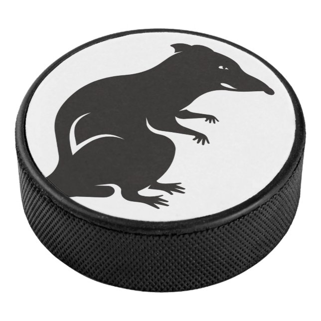 Nur eine Ratte Eishockey Puck (3/4)