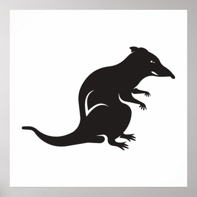 Nur eine Ratte Poster (Vorne)
