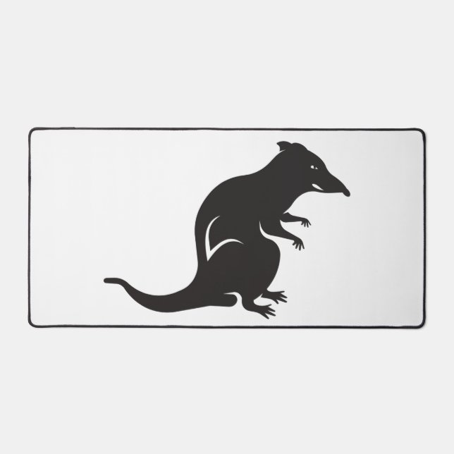 Nur eine Ratte Schreibtischunterlage (Vorderseite)