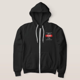 Nur eine TENT-Chic Typografie, Beruflich, lustig Hoodie