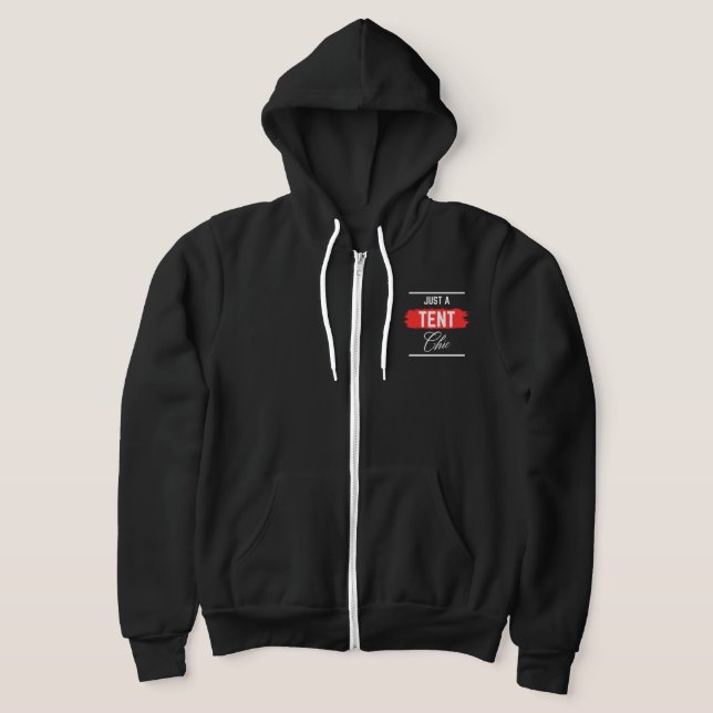 Nur eine TENT-Chic Typografie, Beruflich, lustig Hoodie (Ablage )
