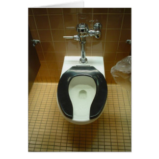 Nur eine Toilette