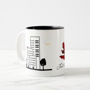 Nur eine Touch Jazz Golden Bird und Rose Tasse
