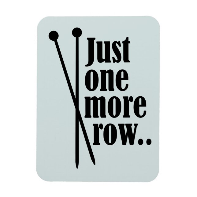 Nur eine weitere Zeile - Magnet (Vertikal)