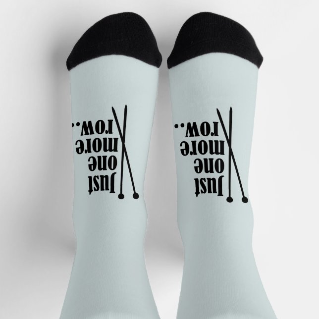 Nur eine weitere Zeile - Socken (Oben)