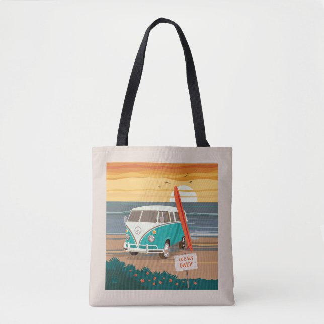 Nur Einheimische | VW Surf Van Tasche (Vorderseite)