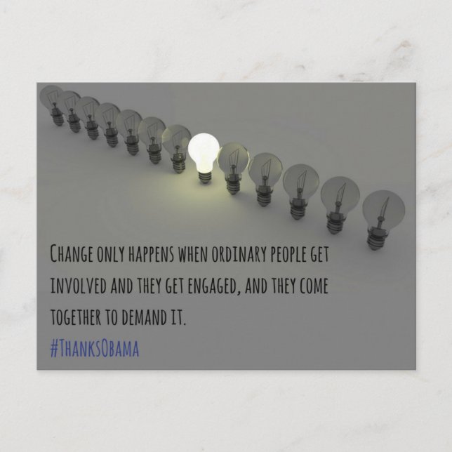 Nur Ereignisse ändern (1) Postkarte (Vorderseite)