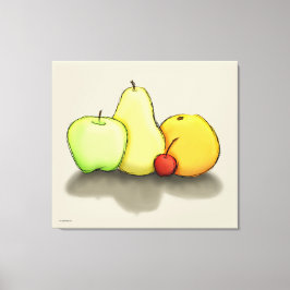 Nur etwas Obst Leinwanddruck
