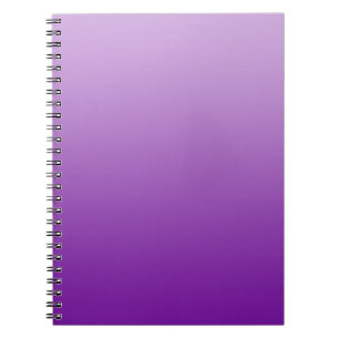 NUR FARB gradients - lila Notizblock